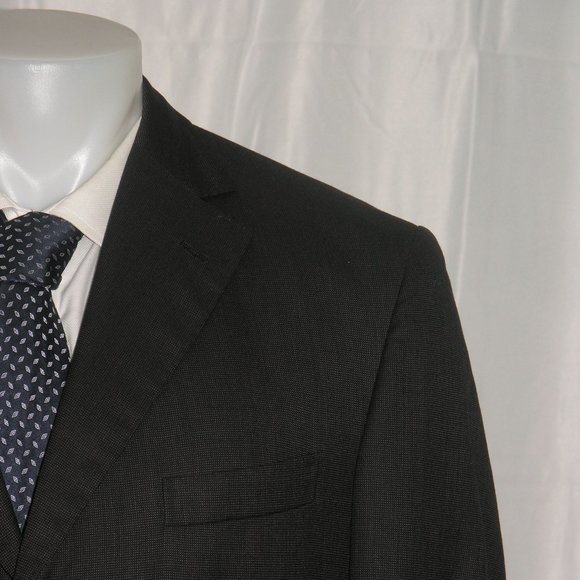 Gerald Freedman London Bespoke Three Button Suit Jacket 40L